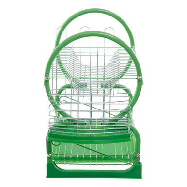Laurie Two Tier Green Dish Drainer