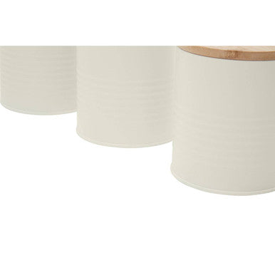 Set Of Three Alton Cream Cannisters