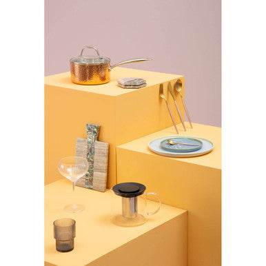 Fuso 1000ml Borosilicate Glass Teapot