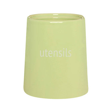 Fletcher Green Ceramic Utensil Holder