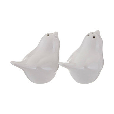 Pretty Things Bird White Salt & Pepper Set