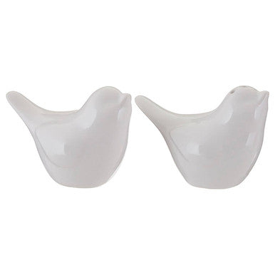 Pretty Things Bird White Salt & Pepper Set