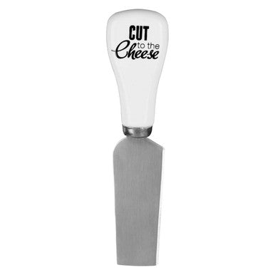 Pun And Games Set Of 4 Cheese Knives