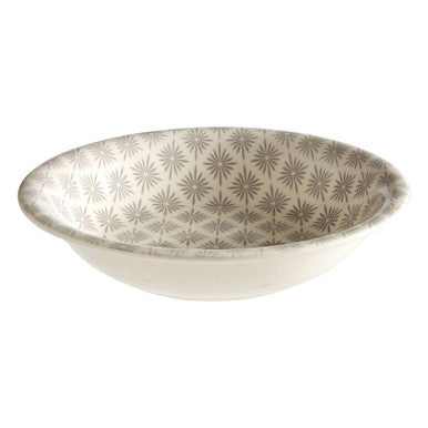 Maya Grey And White 12 Piece Dinner Set