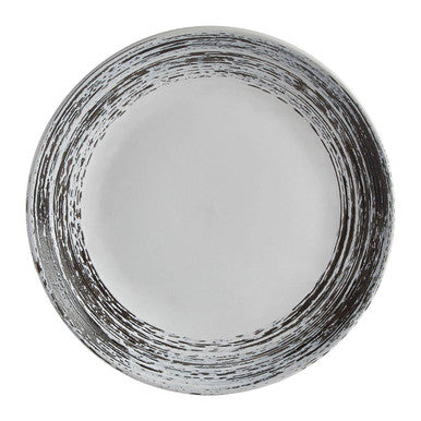 Middag 12 Piece Black And White Dinner Set