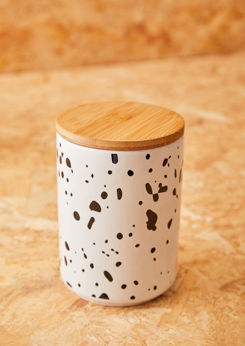 Speckled Large Storage Canister
