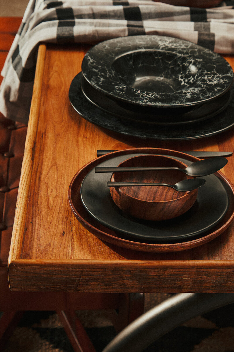 Hygge Black Stoneware Side Plate