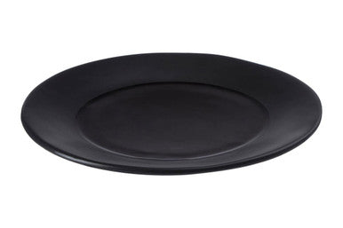 Hygge Black Stoneware Dinner Plate