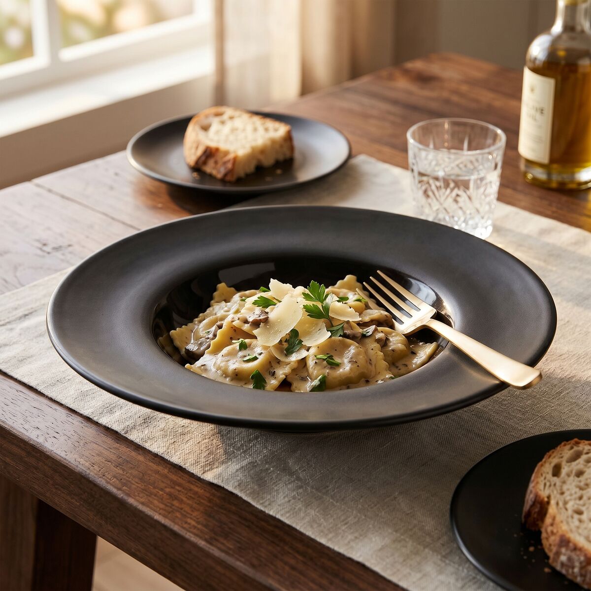 Black Pasta Bowl | Hygge
