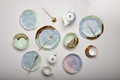 Colour Of Paradise Sugar Pot And Creamer