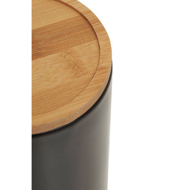 Fenwick Black Large Stoneware Canister