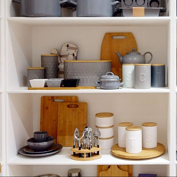 Elmira 16 Piece Dark Grey Stoneware Dinner Set