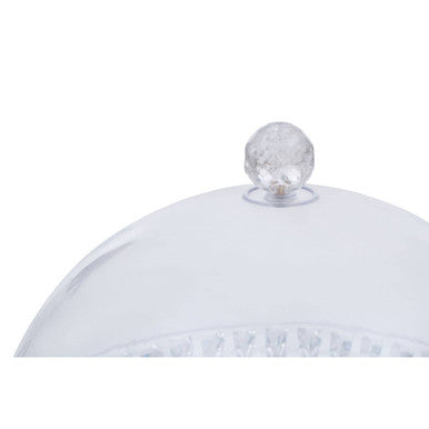 Clear Acrylic Cake Stand With Dome Lid