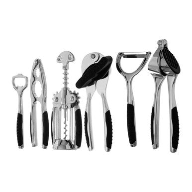 7 Piece Chrome Finish Kitchen Gadget Set | Paragon