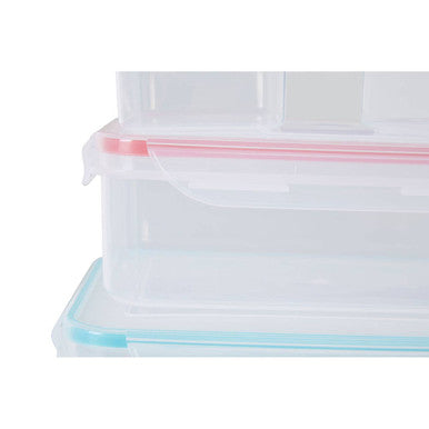 Herrela 4Pc Food Containers With Airtight Lids
