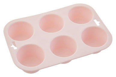 Pastel Pink 6 Cup Muffin Mould | Zing