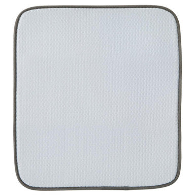 Sinkside Dish Drying White Mat