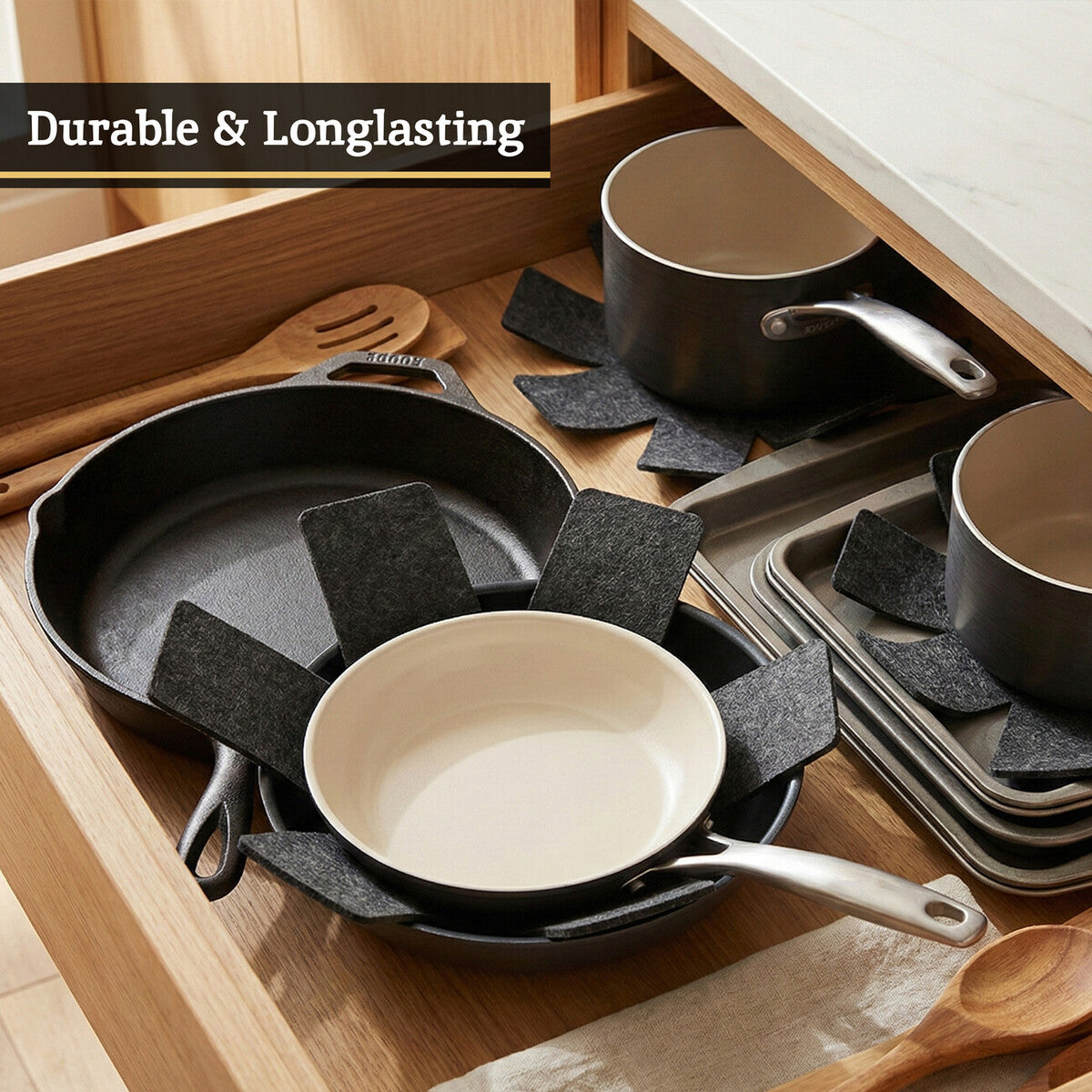 Barca Set Of Three Pan Protectors