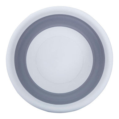 Averill Collapsible Grey And White Washing Up Bowl - Image 3