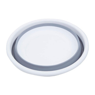Averill Collapsible Grey And White Washing Up Bowl - Image 4