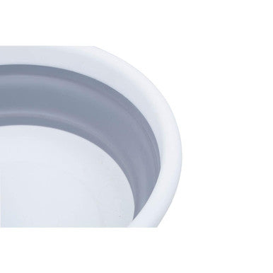 Averill Collapsible Grey And White Washing Up Bowl