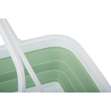 Averill Collapsible Laundry Basket In Green