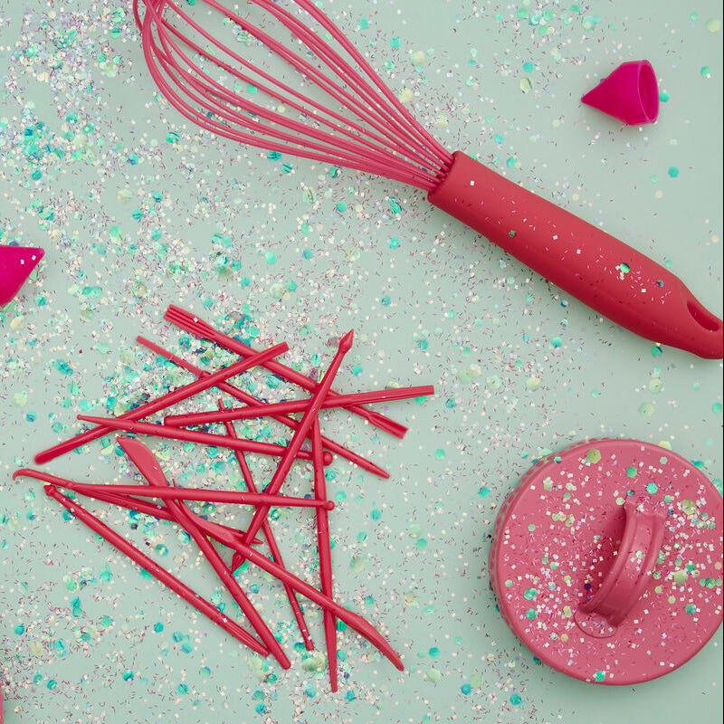 Zing Hot Pink Silicone Whisk