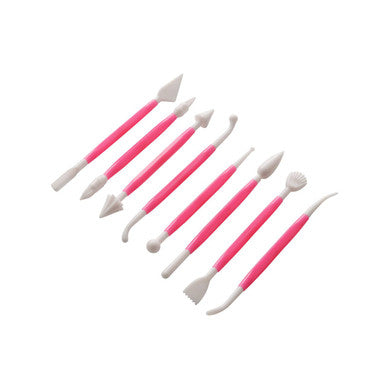 Hallie 8Pc Cake Decorating Modelling Tool Set
