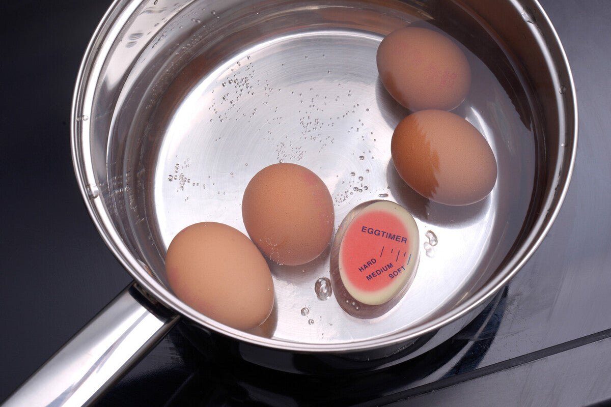 Bianco Red Resin Egg Timer