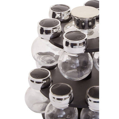 Luciano 2 Tier 14 Bottle Revolving Spice Rack