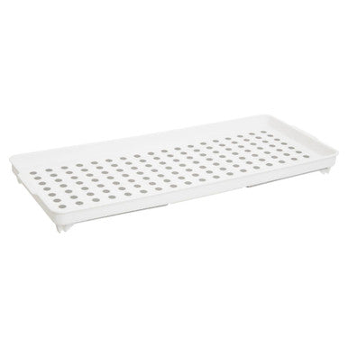 Romm Set Of 2 White And Grey Foldable Cabinet Racks