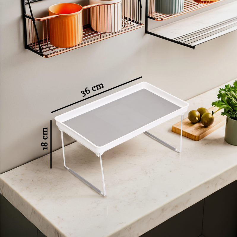 Romm Set Of Two Foldable Cabinet Racks