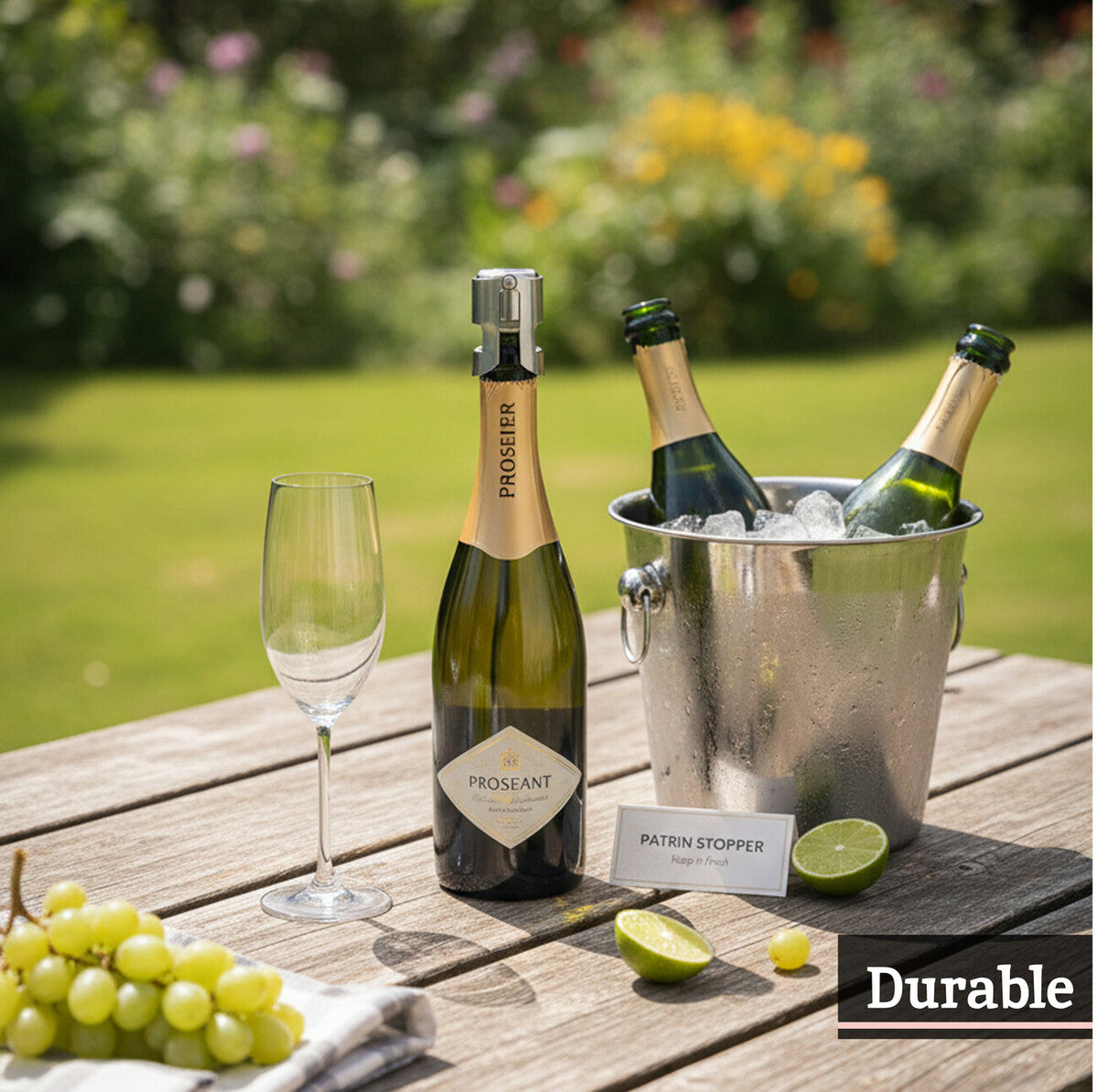 Patrin Prosecco And Champagne Stopper - Image 2