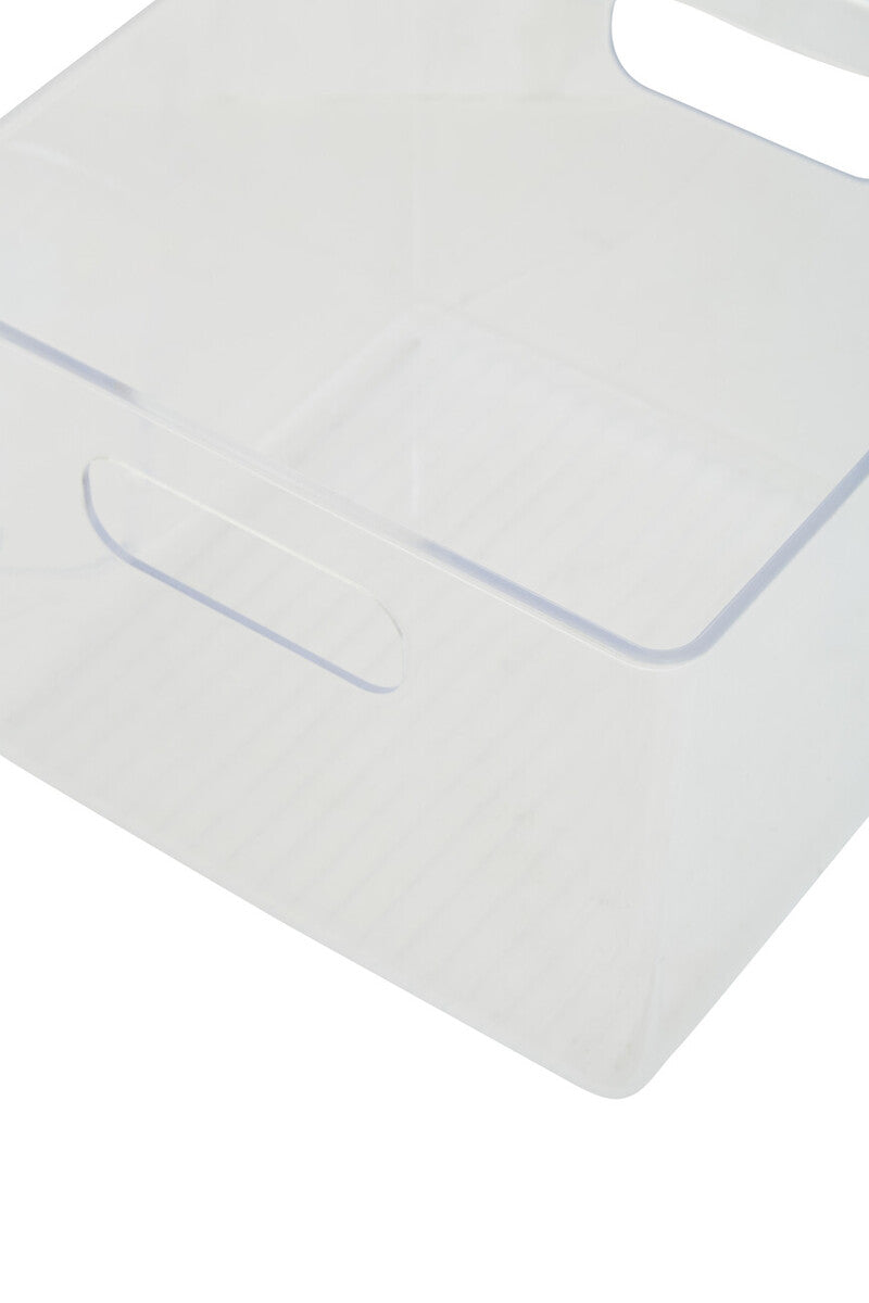Romm Clear Plastic Square Fridge Organiser