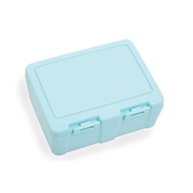 Light blue rectangular box on a white background
