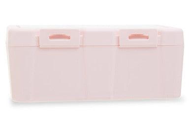 Grub Tub Pink 2 Section Lunch Box