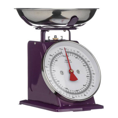 Olivier 5Kg Purple Retro Kitchen Scale