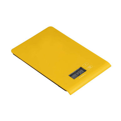Yellow Tempered Glass Kitchen Scale