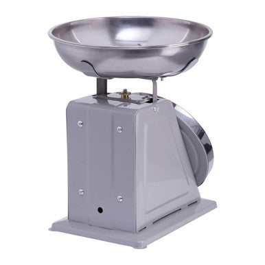 Olivier 5Kg Grey Retro Kitchen Scale