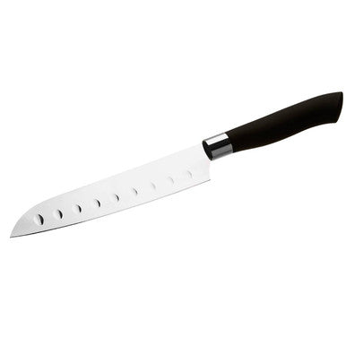 Corsico 11 Piece Black and Gold Knife Set with Block