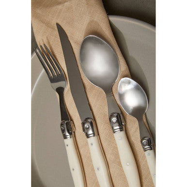 Swiss 16Pc Cream Cutlery Set