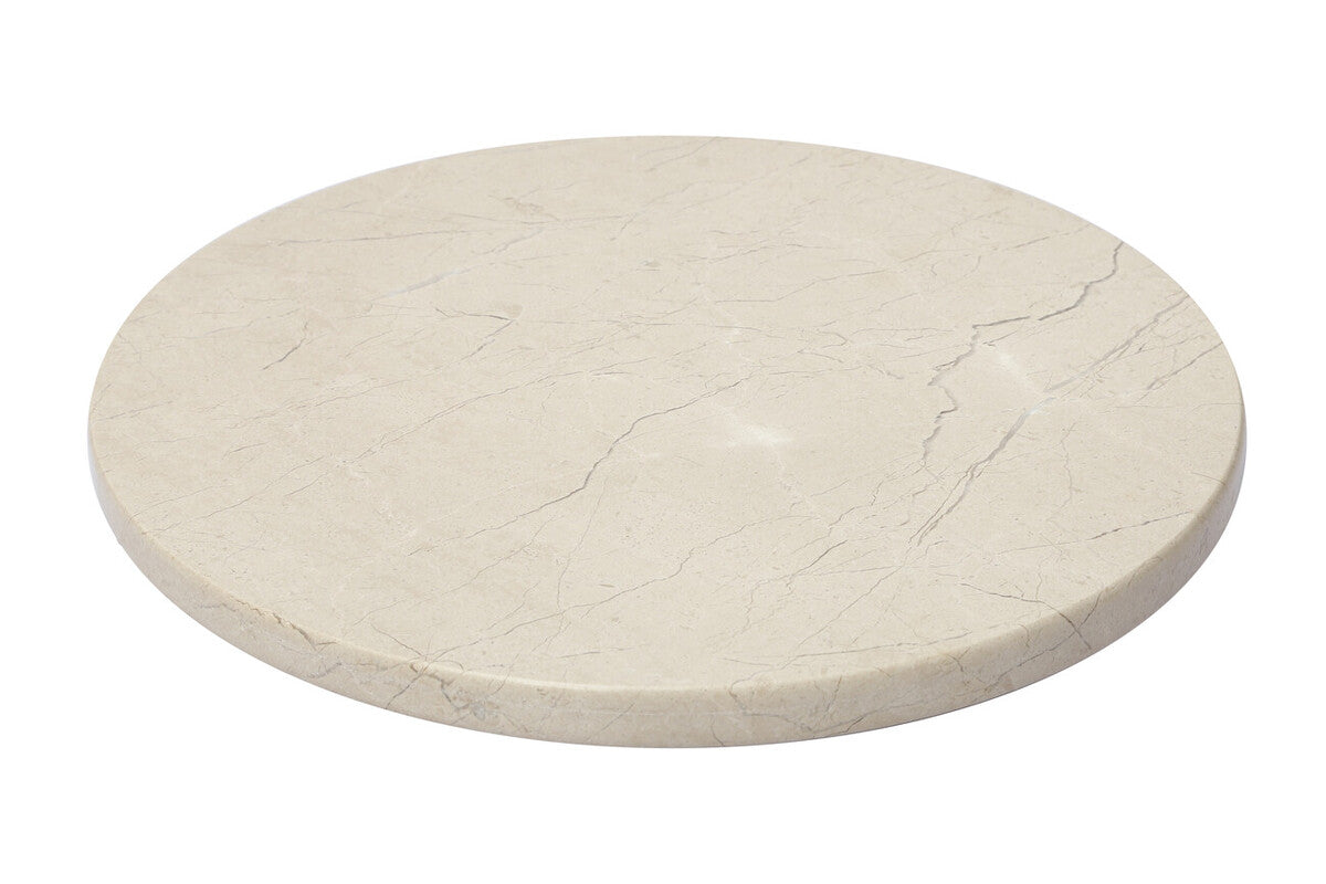 Himaya Champagne Marble Lazy Susan - Image 2
