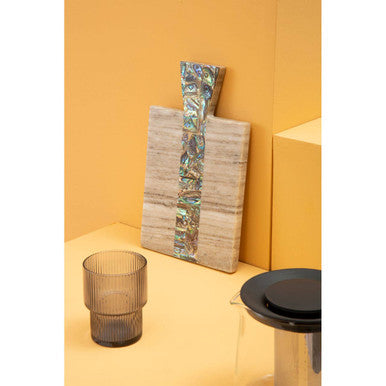 Imogen Small Beige Marble Paddle Board