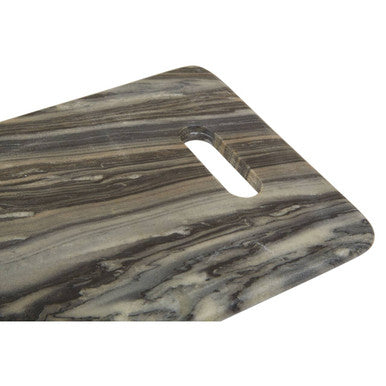 Marmore Rectangular Black Marble Chopping And Serving Board
