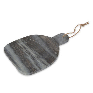 Marmore Rounded Grey Marble Chopping And Serving Board