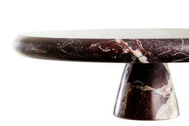 Salmo Red Marble Cake Stand