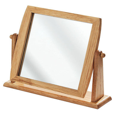 Wooden Frame Swivel Mirror
