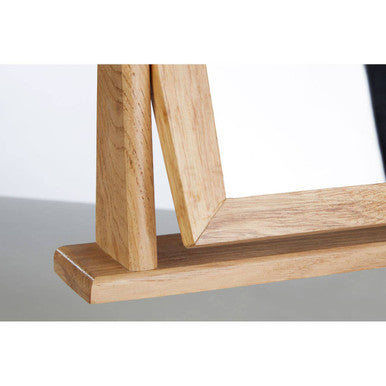 Wooden Frame Swivel Mirror