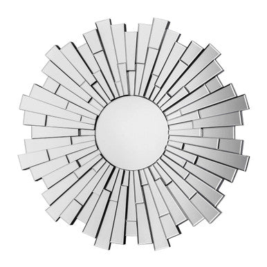 Glitzy Circular Wall Mirror