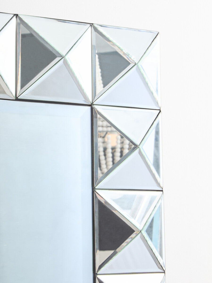 Lidia 3D Effect Rectangular Wall Mirror